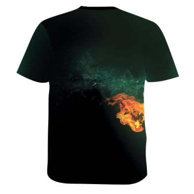 Чоловіча 3D футболка Hot cat 2