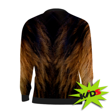 Дитячий 3D світшот The Lion's Look 2