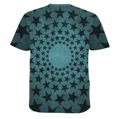 Чоловіча 3D футболка Little cheshire kitten 2