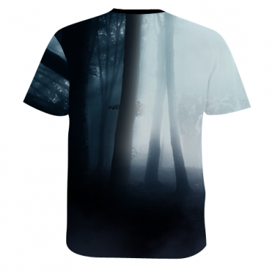 Мужская 3D футболка Days gone run 2