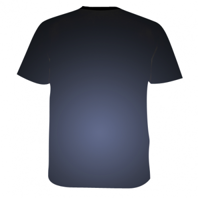 Мужская 3D футболка XXXTentacion with luminous eyes 2