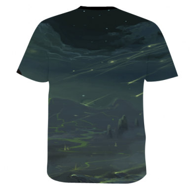 Чоловіча 3D футболка WoW Illidan Stormrage 2