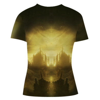 Женская 3D футболка Dark Souls 3 2