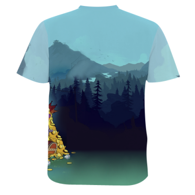 Мужская 3D футболка Gravity Falls Mabel and Dipper 2