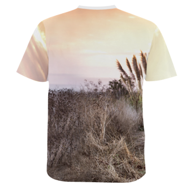 Мужская 3D футболка Tesla S 2