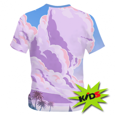 Детская 3D футболка Rocket League: cartoon vector 2