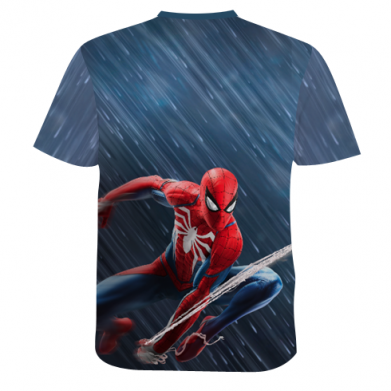 Мужская 3D футболка Spider Man game 2
