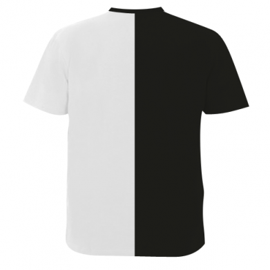 Мужская 3D футболка Jaguar black and white 2