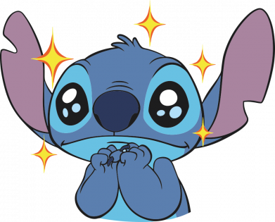 Женская футболка Очарованный Стич 2