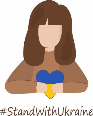 Футболка преміум жіноча FATLINE Stay with Ukraine 2