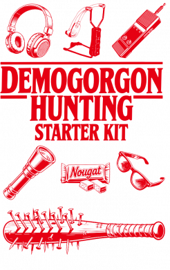 Мужская футболка Stedman Demongorgon hunting starter kit 2