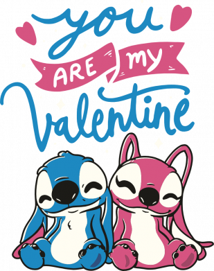 Женская футболка Valentine Stitch 2