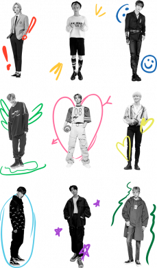 Бутылка металлическая Dynamic I love Stray Kids 2