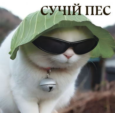 Бутылка для воды Veneto Кот Сучий Пес 2