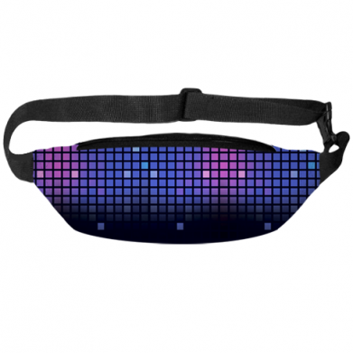 Принт 3D сумка-бананка Roblox squares, Фото № 2 - FATLINE