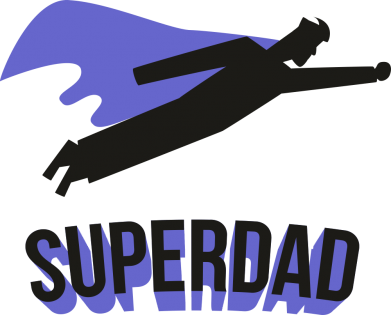 Детская футболка Super dad flies 2