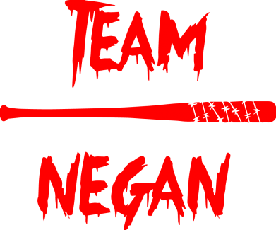 Мужская майка Team negan 1 2