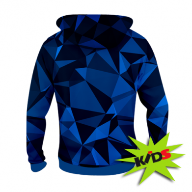 Дитяча 3D худі Герб України Poly 2