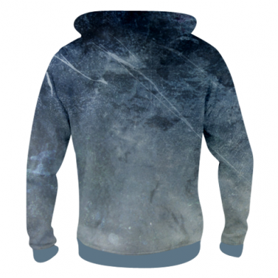 Чоловіча 3D худі Ukrainian wolf 2