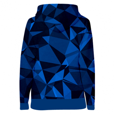 Жіноча 3D худі Герб України Poly 2