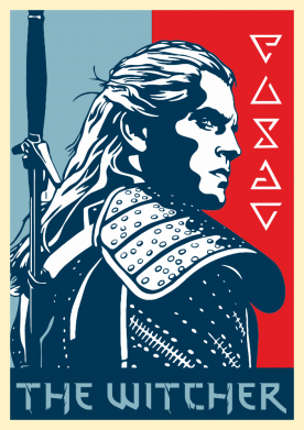 Принт Кружка двоколірна 320ml The witcher poster, Фото № 2 - FATLINE