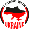 "I stand with Ukraine"