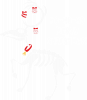 Christmas Deer skeleton