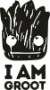 I am Groot text