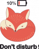 Fox - Don't disturb!