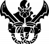 Kratos silhouette
