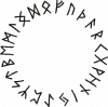 Скандинавські руни в кільці
