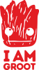 I am Groot text