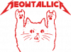 Кот мяу металлика