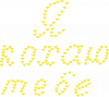 Я люблю тебя (из сердечек)