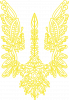 Крилатий герб тризуб