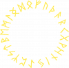 Скандинавські руни в кільці