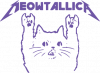 Кот мяу металлика