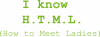 I know html