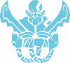Kratos silhouette