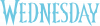 Wednesday logo