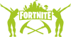 Fortnite dancing logo