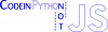 Пиши на python а не js