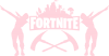 Fortnite dancing logo