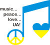 Music, peace, love UA