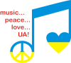 Music, peace, love UA