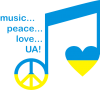 Music, peace, love UA
