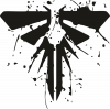 The last of us spray logo