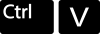 Ctrl v