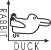 Rabbit and duck