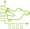 Rabbit and duck